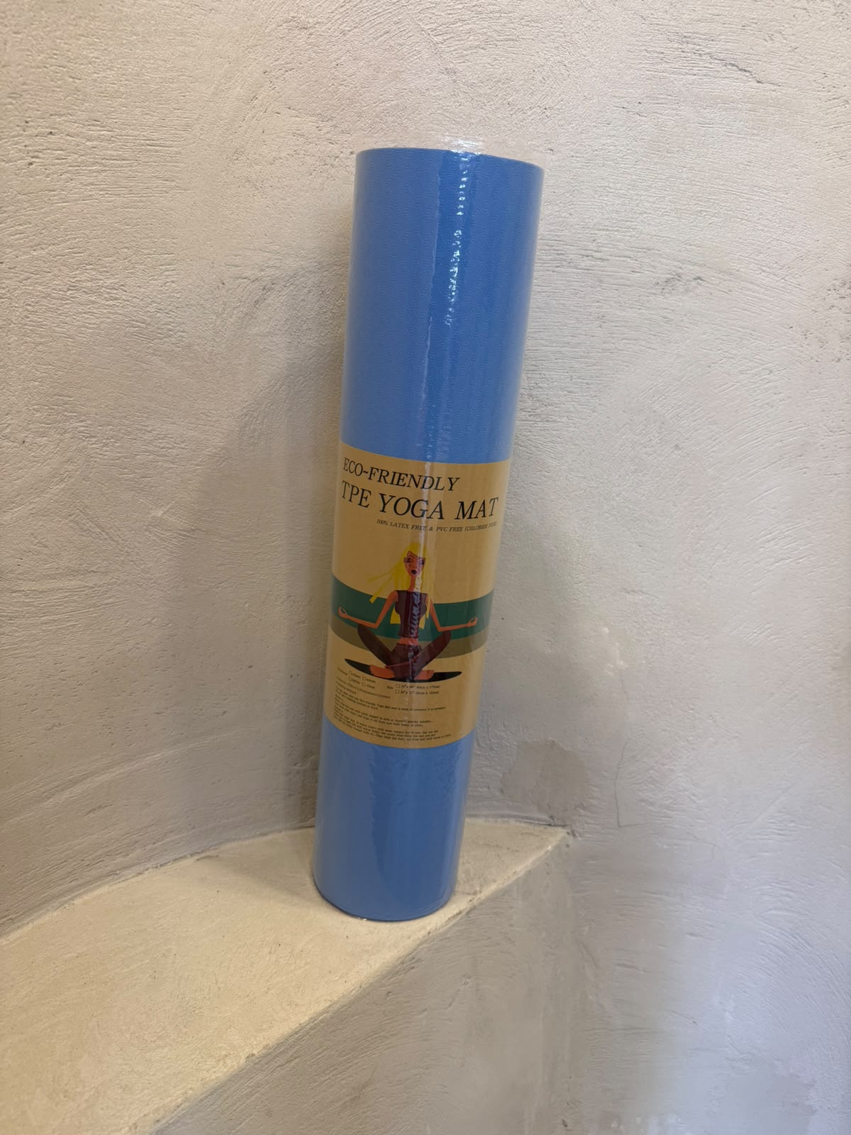 חריטה אישית על מזרן יוגה איכותי TPE | מזרן יוגה בעיצוב אישי