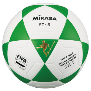 כדור מיקאסה לבן ירוק | Mikasa FT-5