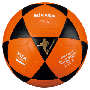 כדור מיקאסה כתום שחור | Mikasa FT-5
