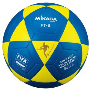 כדור מיקאסה כחול צהוב | Mikasa FT-5